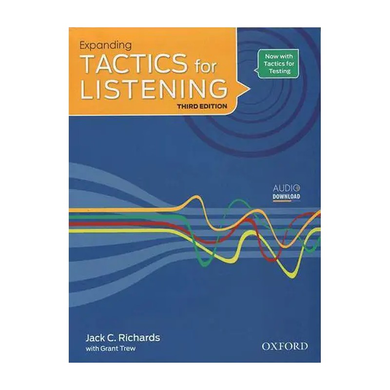 کتاب Expanding Tactics For Listening Third Edition اثر Jack C.Richards and Grant Trew انتشارات الوند پویان