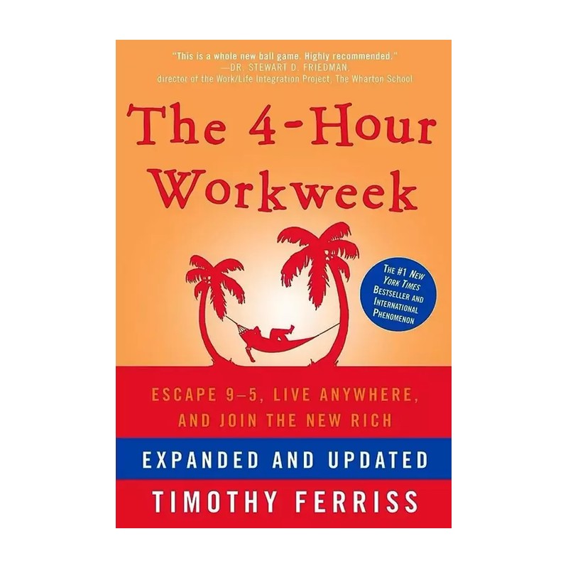 کتاب زبان اصلی The Hour Workweek اثر Timothy Ferriss انتشارات Harmony