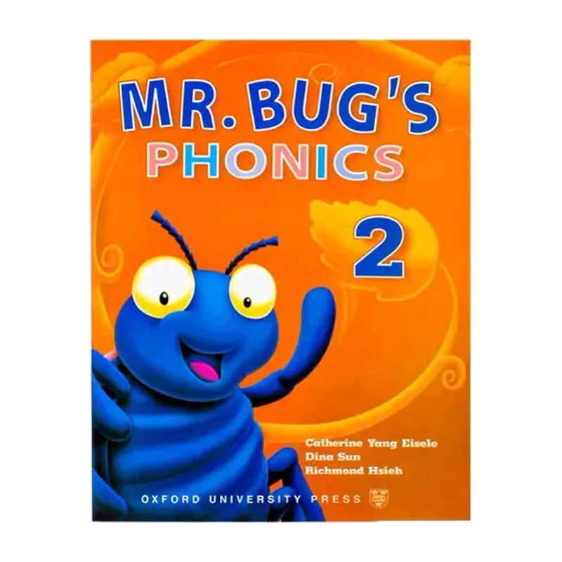 کتاب مستر باگز فونیکس 2 ویرایش دوم  mr bugs phonics 2 second edition 