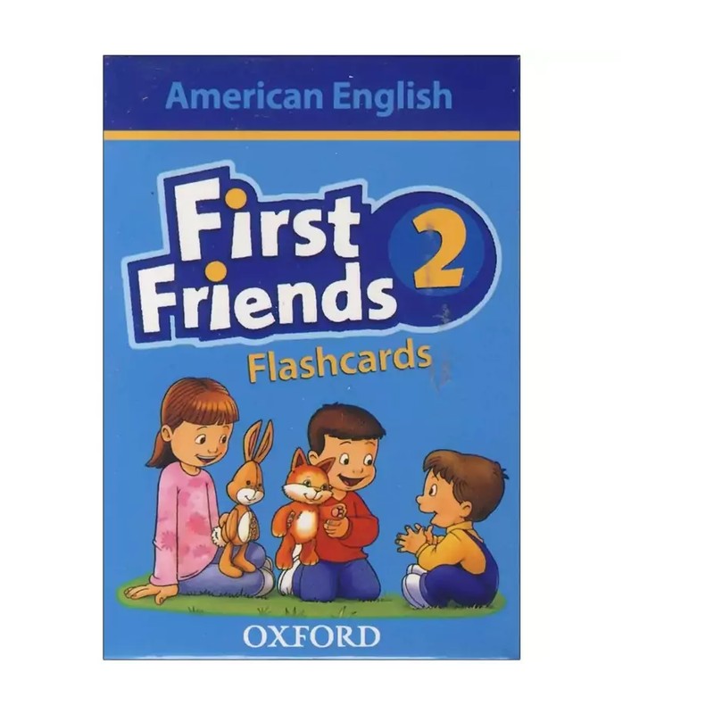 کتاب فرست فرندز 2 رحلی و وزیری + فلش کارت 2 سایز رحلی و وزیری ویرایش جدید first friends 2 + flash cart 