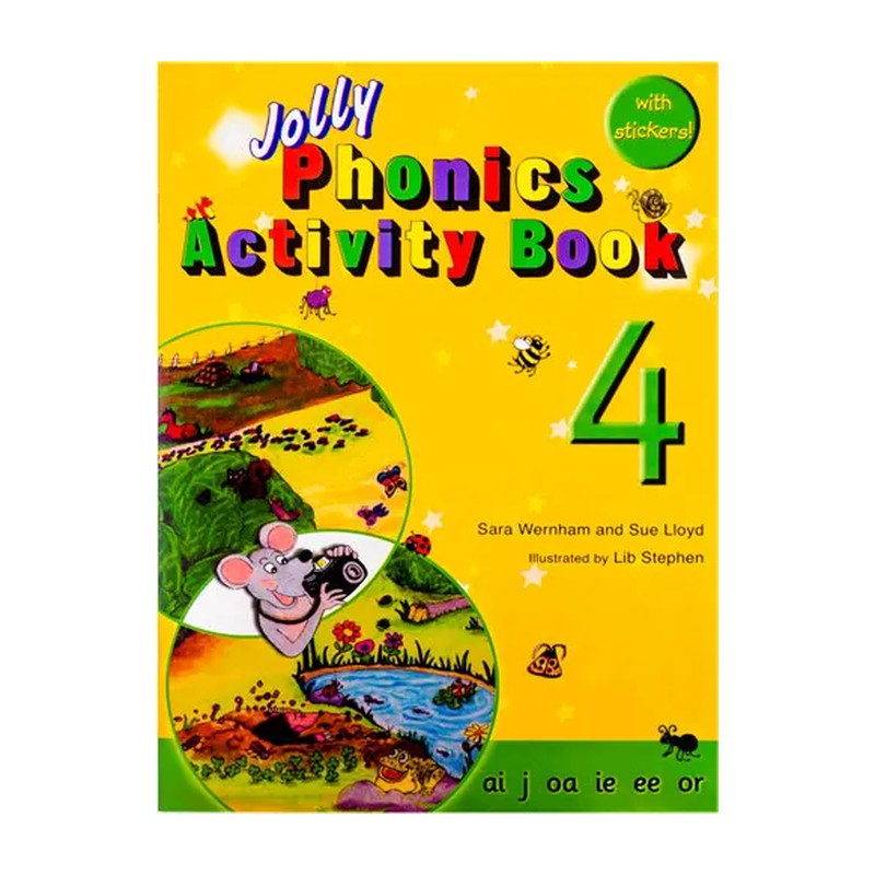 کتاب جولی فونیکس 4 Jolly Phonics
