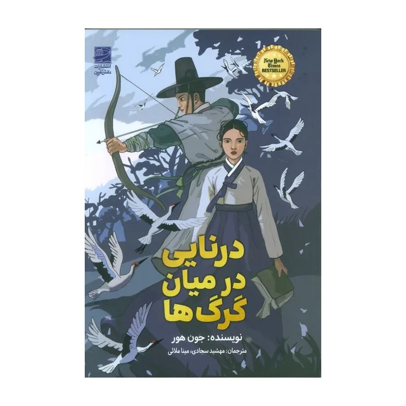 کتاب درنایی در میان گرگ ها نشر دانش آفرین