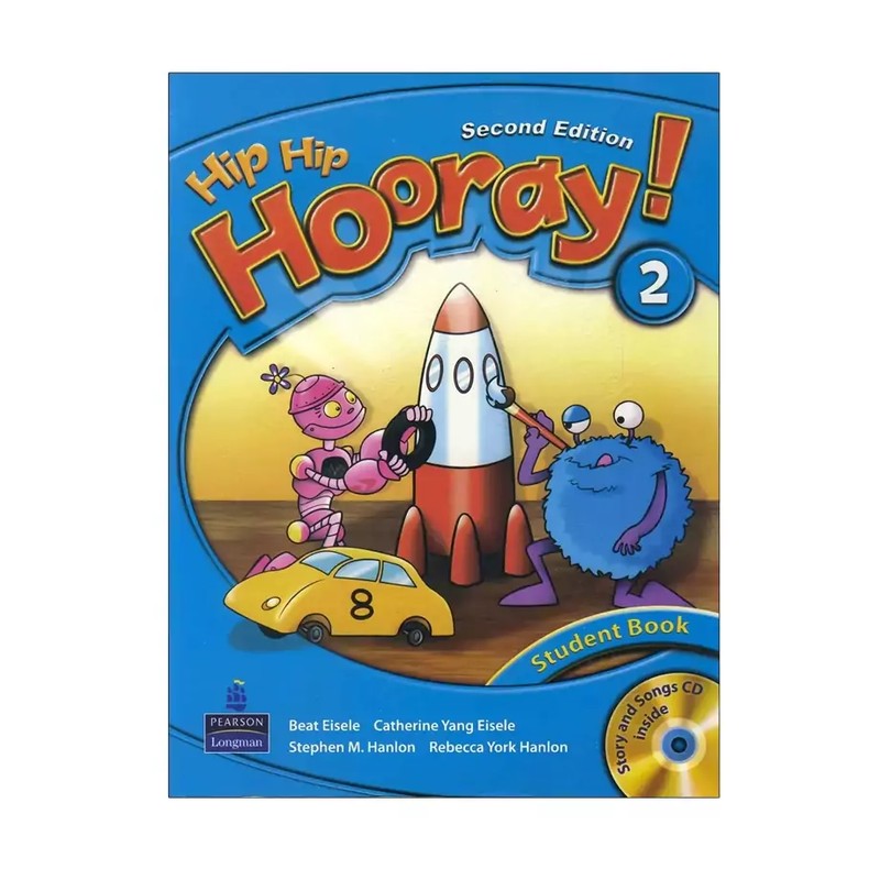 کتاب hip hip hooray 2 همراه کتاب کار و سیدی