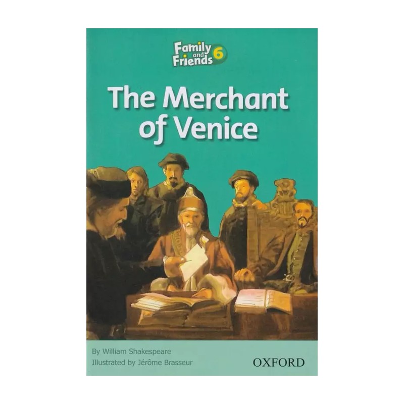 کتاب The Merchant of Venice مناسب Family and Friends 6 (جنگل)