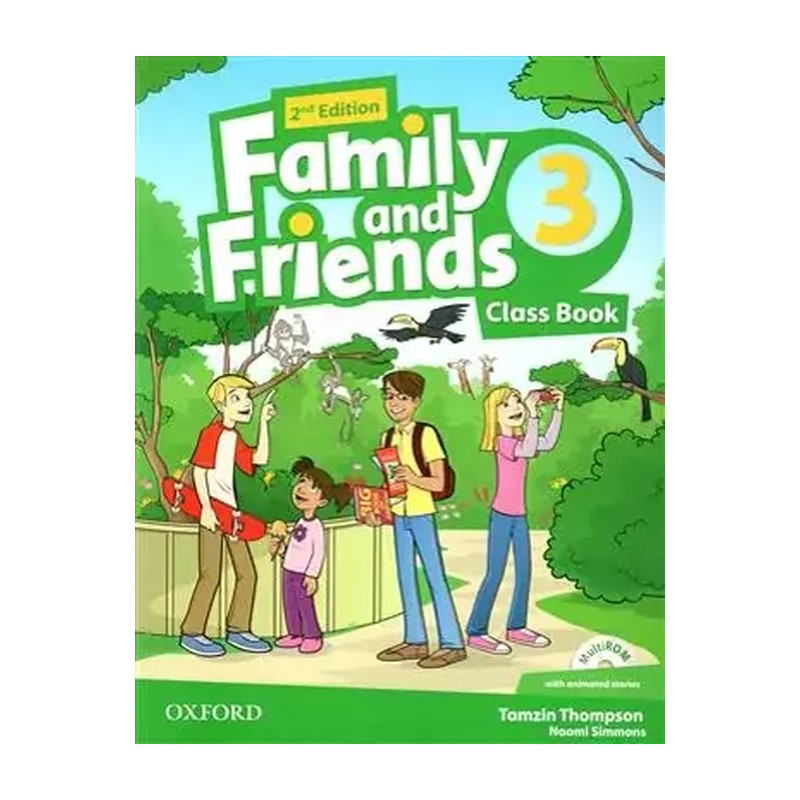 کتاب American Family and Friends 2nd 3 اثر جمعی از نویسندگان انتشارات اکسفورد