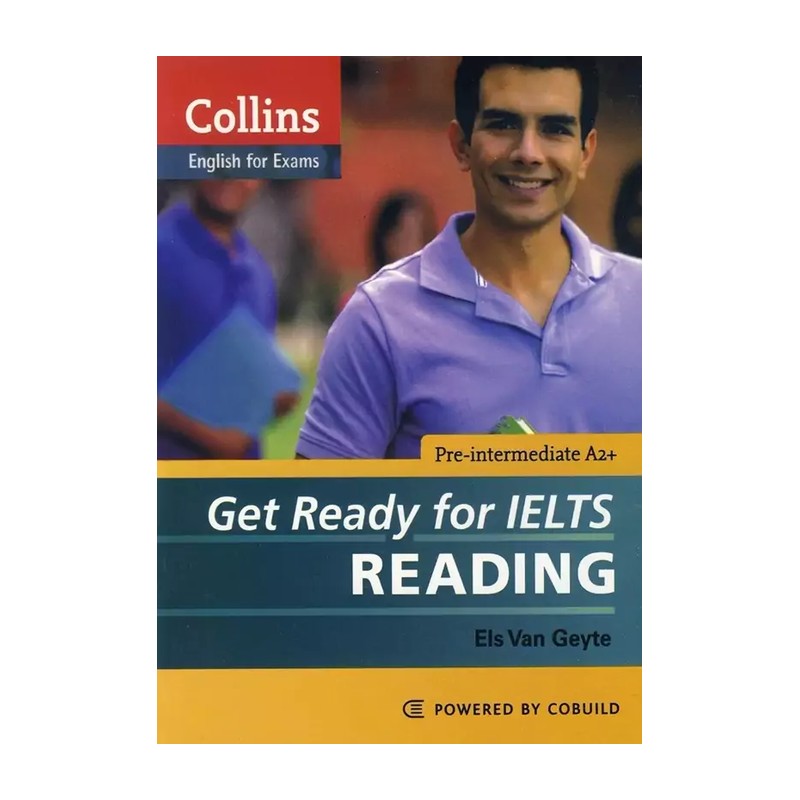 کتاب Get Ready for IELTS reading Pre-Intermediate A2+ (collins)