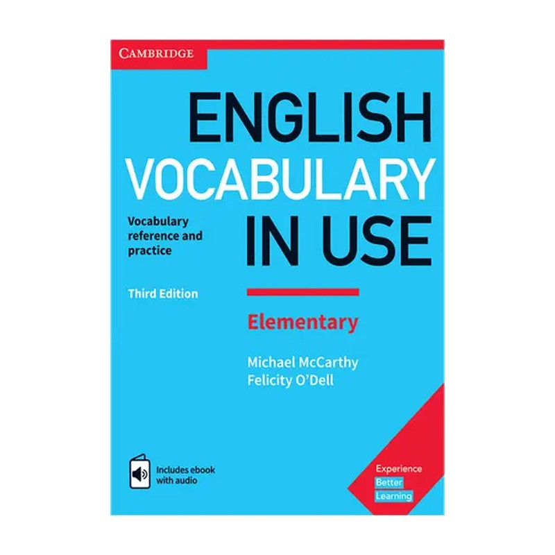 کتاب انگلیش وکبیولری این یوز المنتری English Vocabulary in Use Elementary 3rd