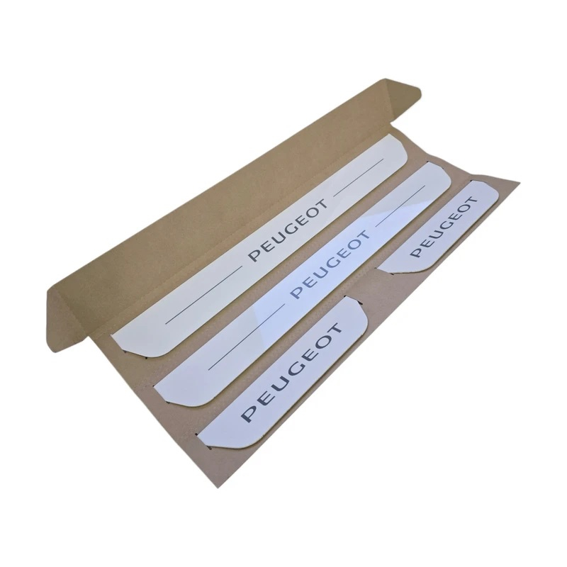 پارکابی خودرو چیکال مدل شیشه ای کد V-276-WH مناسب برای پژو 206 و 207 بسته چهار عددی