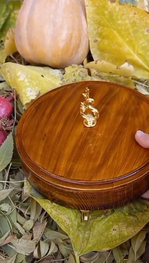 ظرف دکوری در دار 3 تکه (ارسال رایگان)