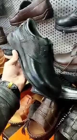 کفش طبی چرم طبیعی فوقالعاده راحت (چرم انتخاب) 