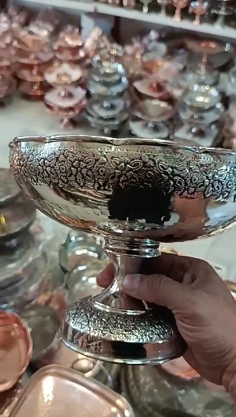 آجیل خوری مسی گلبرگ کروم نانو