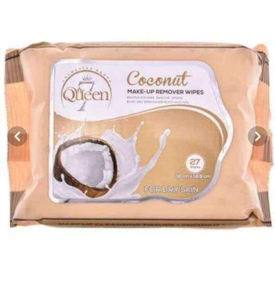 دستمال مرطوب سون کوئین حاوی عصاره نارگیل 27 عدد اصلی به شرط اصالت | اورجینال