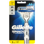 خود تراش مچ تری توربو 2یدک ژیلت مدل2 Gillette Mach3 Turbo