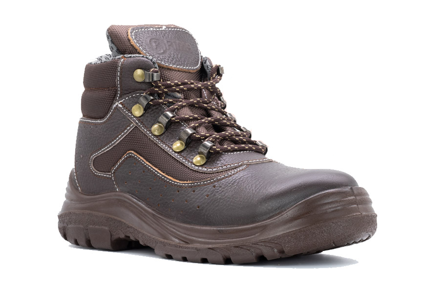 پوتین ایمنی ساق بلند ارک مدل ریما چرم
