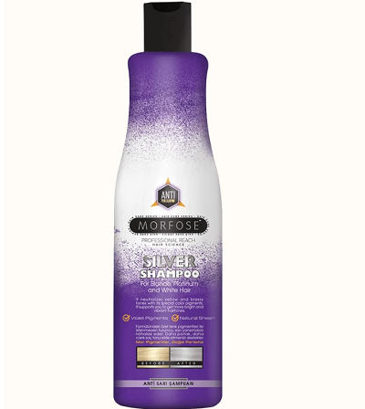 مورفس شامپو سیلور ضد زردی و درخشان کننده SILVER SHAMPOO حجم 500 میل