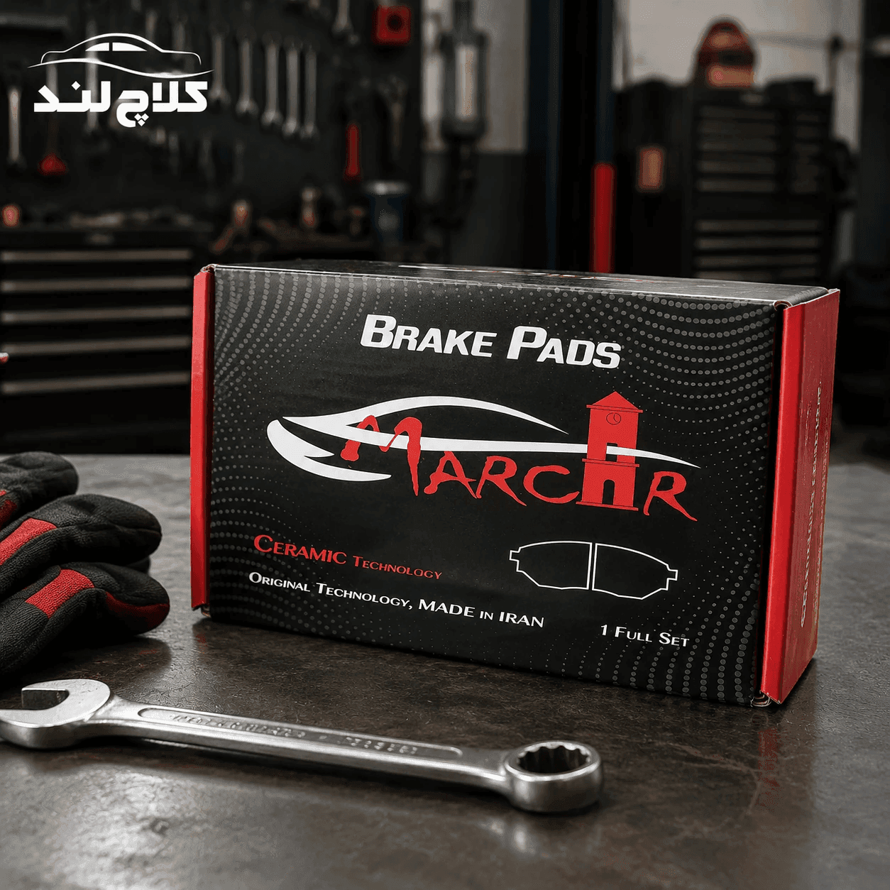لنت ترمز جلو سرامیکی تیبا ریو ساینا کوییک مارکار