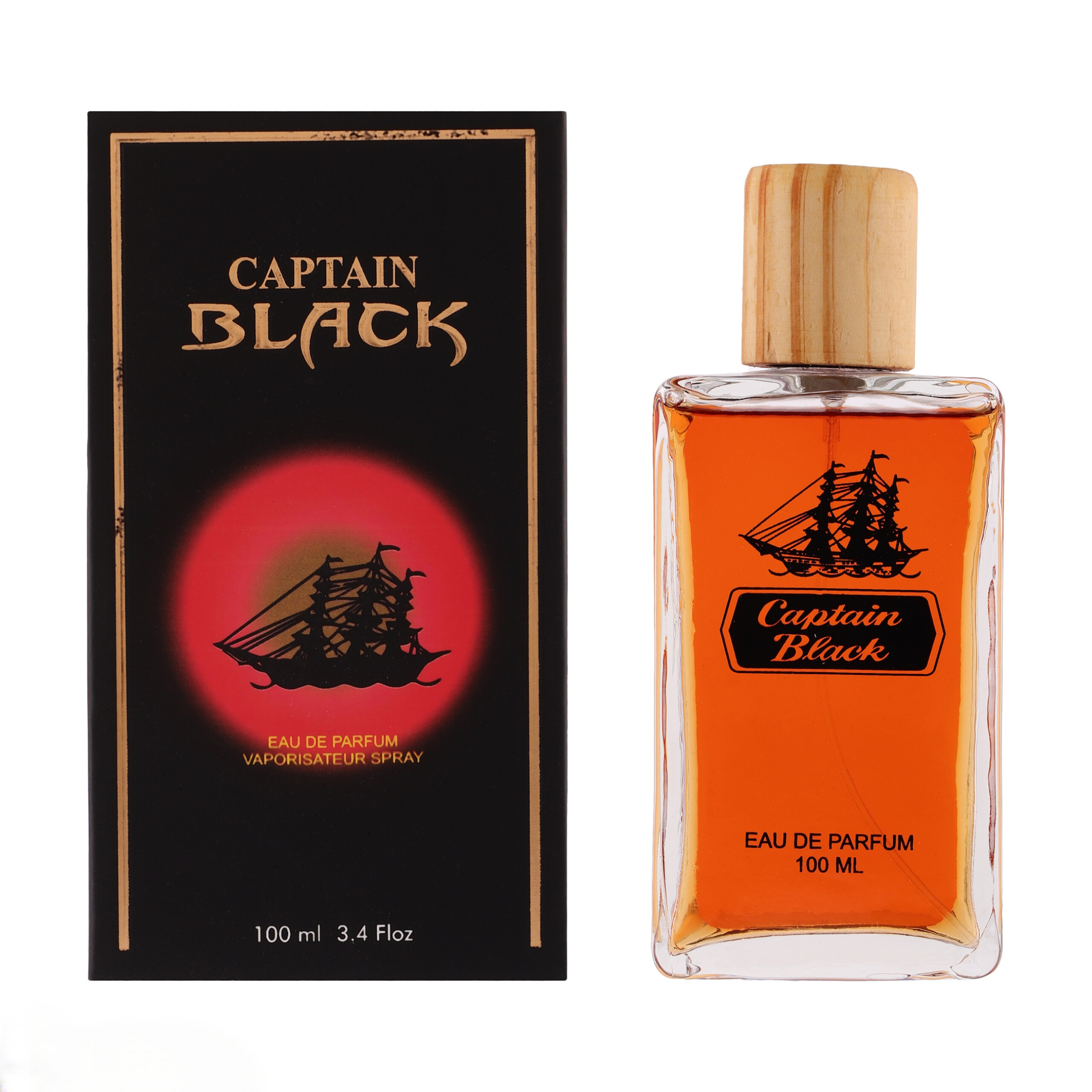 ادوپرفیوم کاپیتان بلک مردانه 100ml