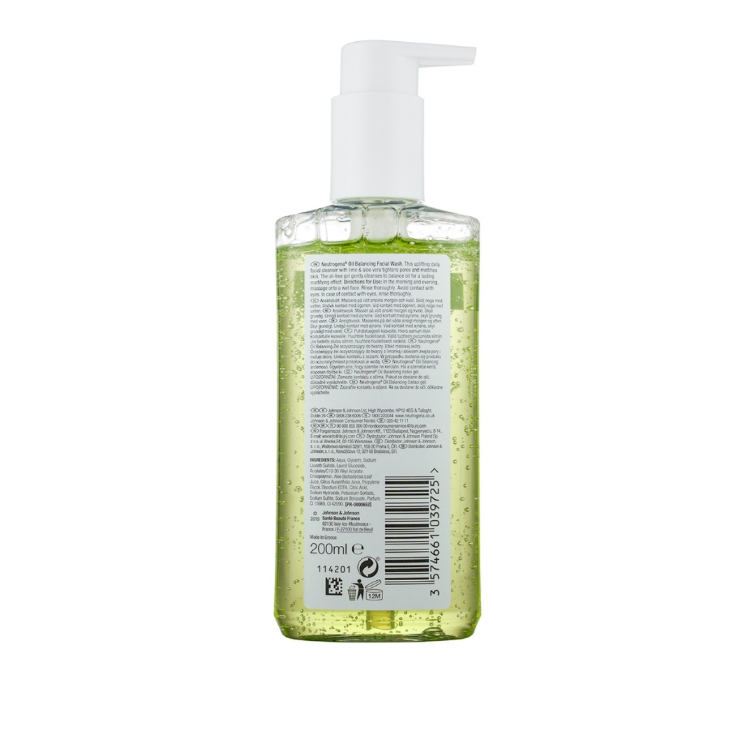 ژل شستشو صورت قوی مناسب پوستهای چرب حجم 200ml