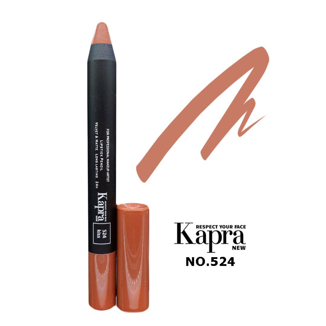 رژلب مدادی کاپرا نیو KAPRA NEW شماره 524