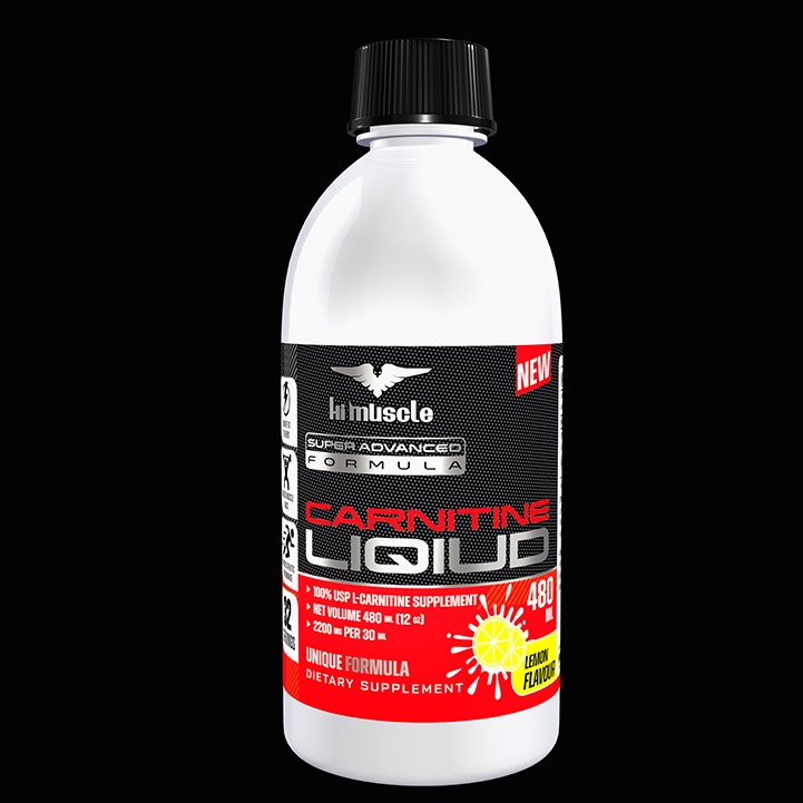 ال کارنیتین 480میل مایع های ماسل آلمان hi muscle L Carnitine Lemon