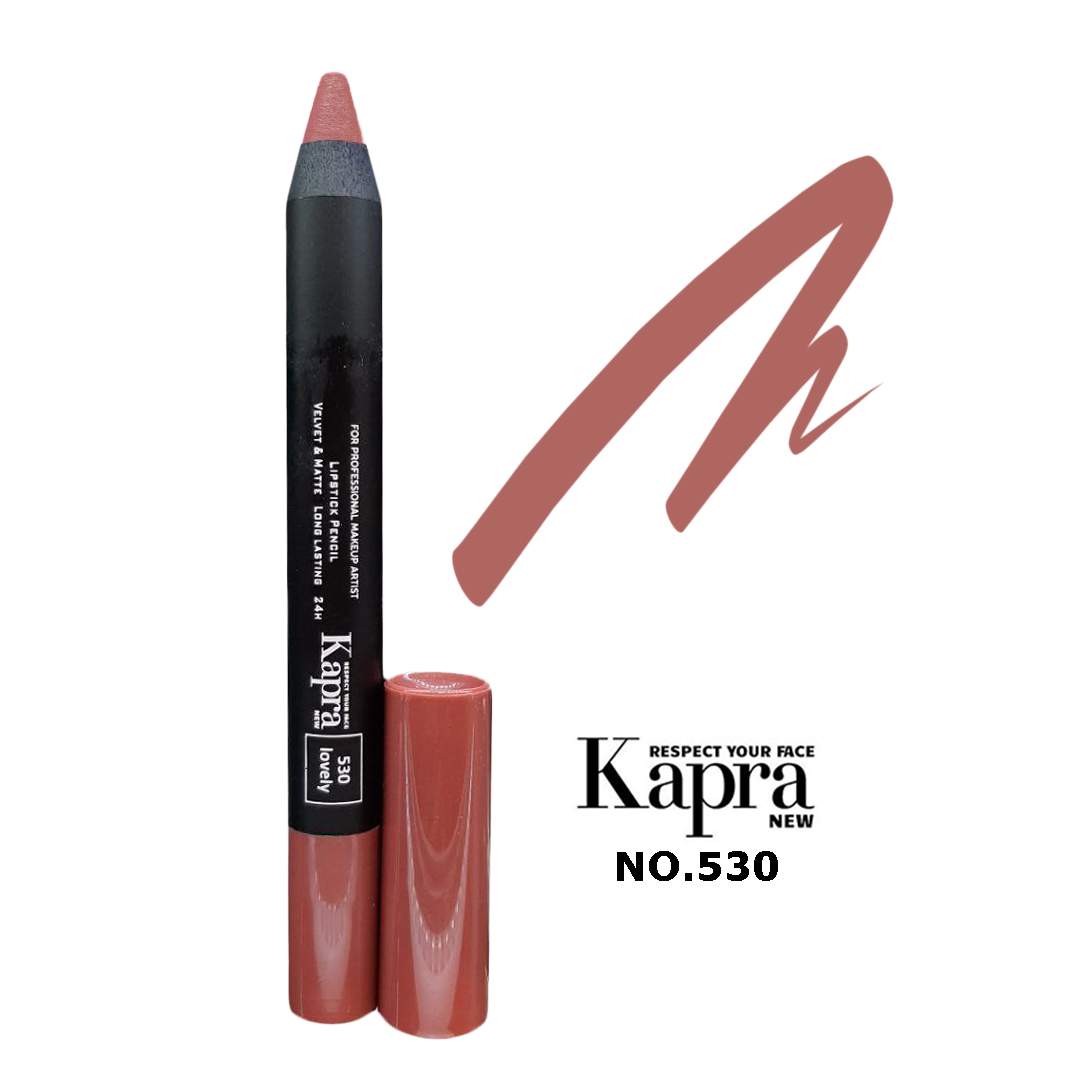 رژلب مدادی کاپرا نیو KAPRA NEW شماره 530
