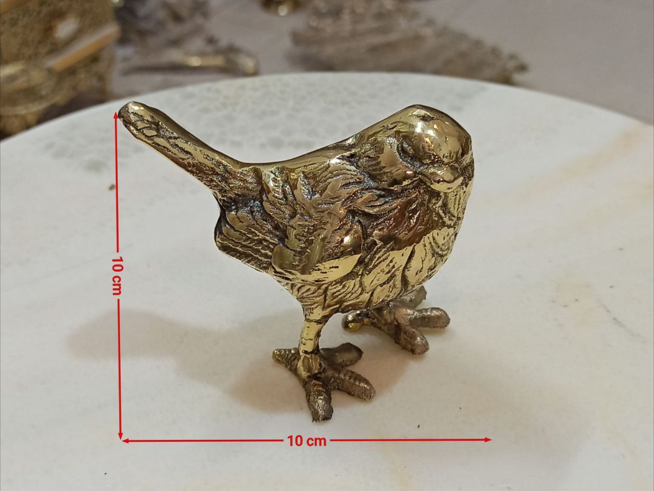 گنجشک برنزی رو میزی