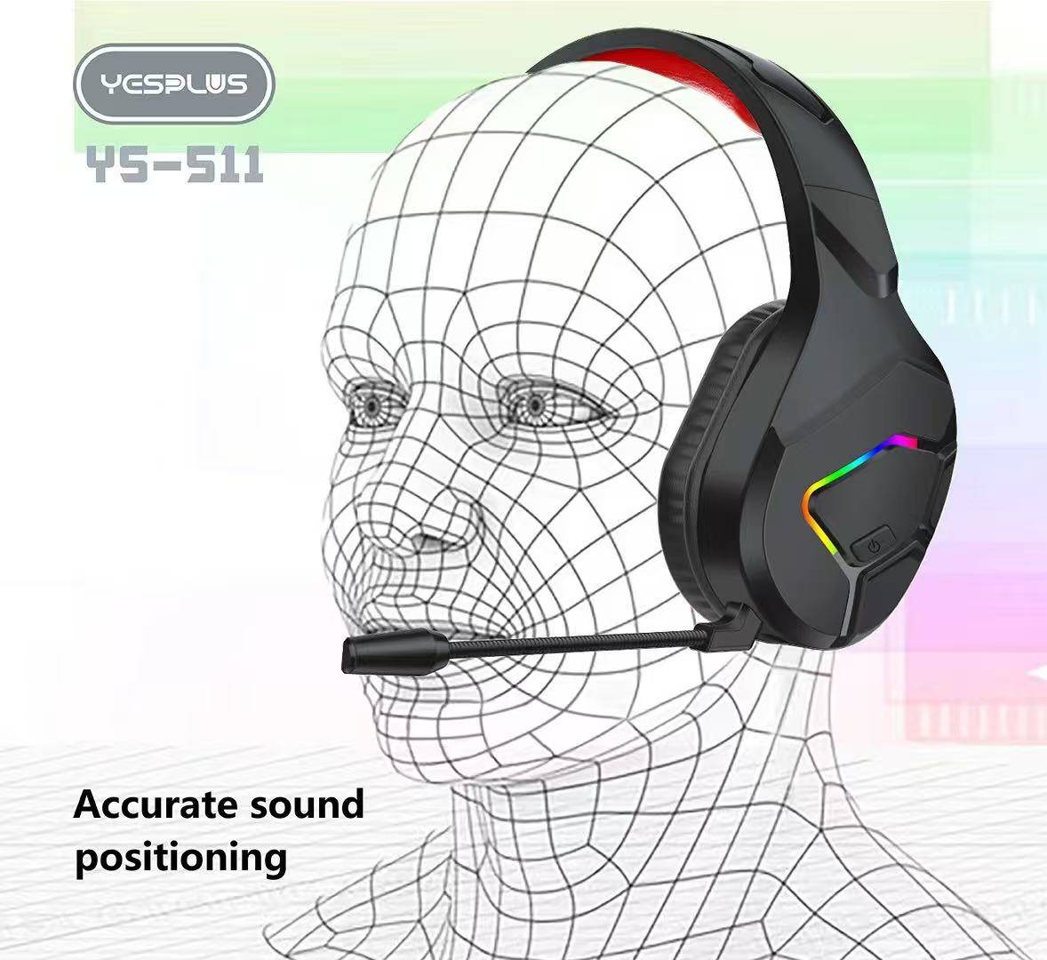 هدفون گیمینگ YES PLUS مدل YS-511