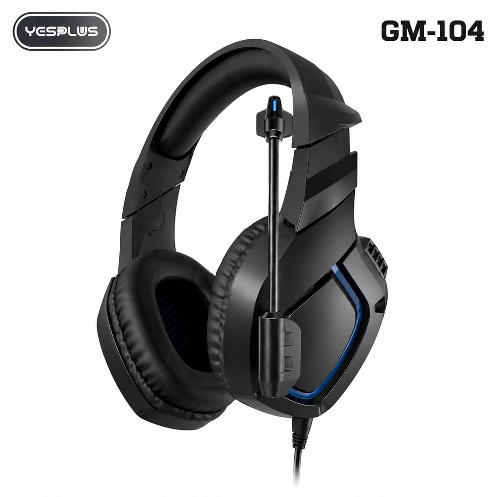 هدفون / هدست گیمینگ یس پلاس مدل yesplus gm-104