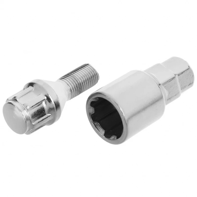 پیچ چرخ و رینگ ضد سرقت خودرو چیکال مدل M-34 مناسب برای سمند مجموعه 6 عددی