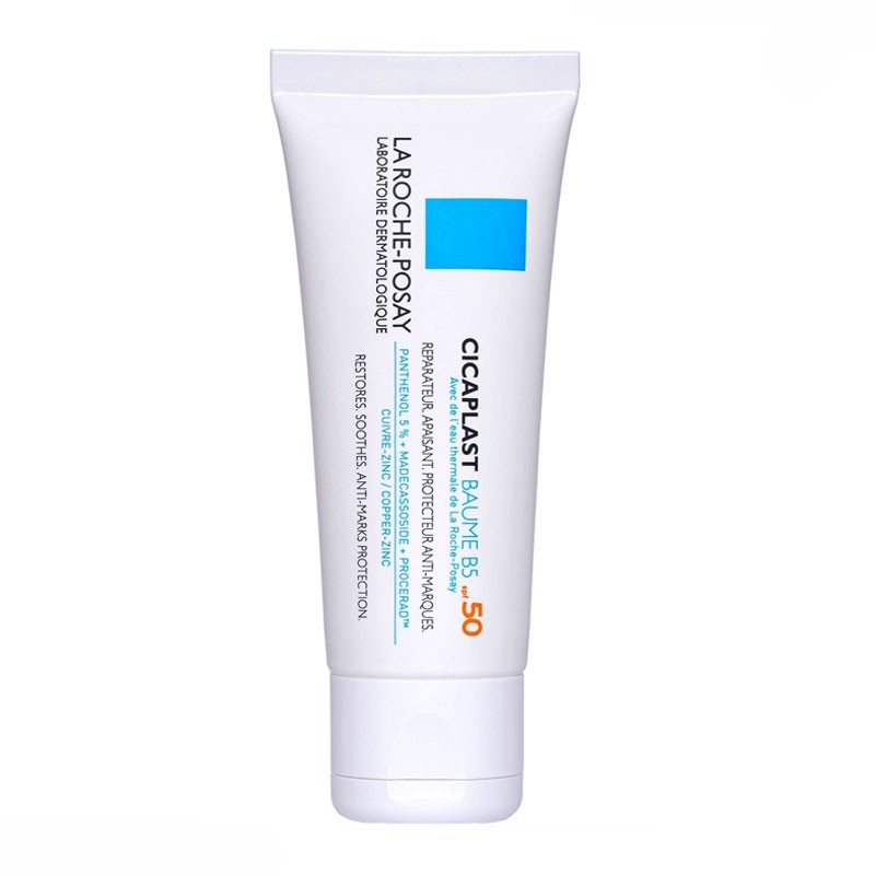 بالم ترمیم کننده SPF 50 سیکاپلاست لاروش پوزای La Roche Posay مدل Cicaplast Baume B5 SPF 50 حجم 40ml