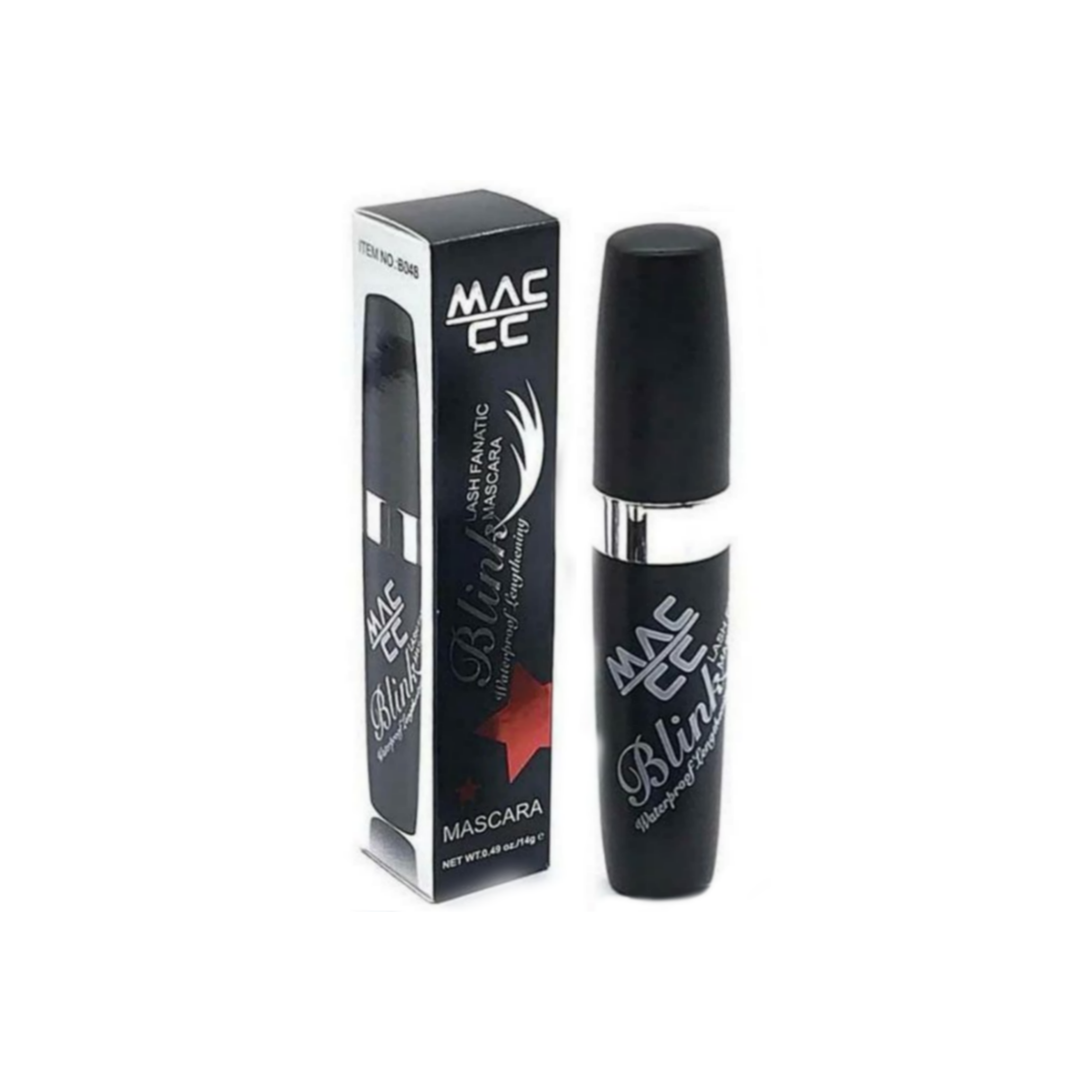 ریمل حجم دهنده و بلند کننده مک سی سی mac cc ضدآب با برس ژله ای