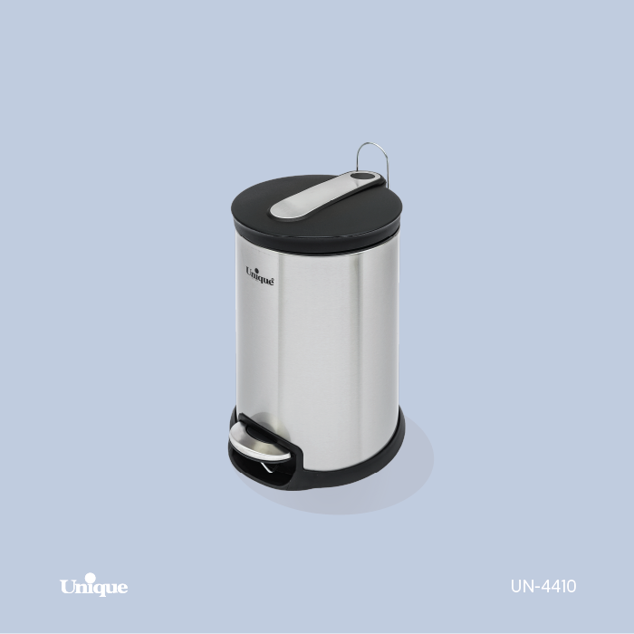 سطل 5 لیتر استیل باآرام بند کد UN-4410