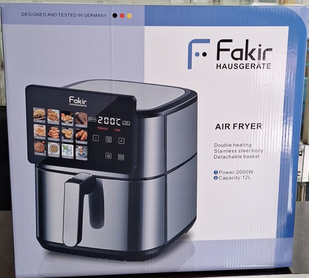 سرخکن/ ایرفرایر fakir اصل 12 لیتر ساخت المان مونتاژ در ترکیه و چین