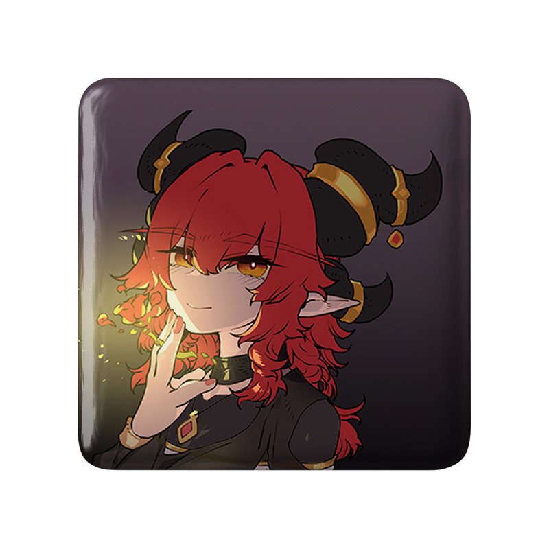 مگنت خندالو طرح بازی دنیای وارکرفت World of Warcraft مدل مربعی کد 31861 ارسال فوری