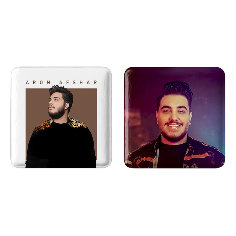 مگنت خندالو مدل آرون افشار کد 40224023 مجموعه 2 عددی ارسال فوری