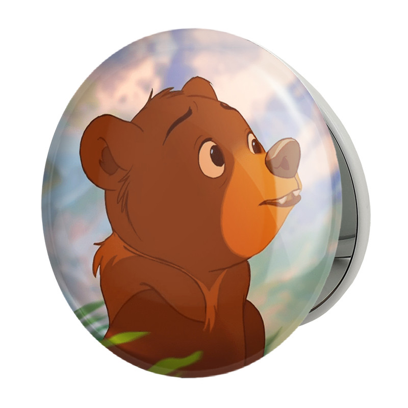 ارسال دیجی کالا آینه جیبی خندالو طرح انیمیشن خرس برادر Brother Bear مدل تاشو کد 13713 ارسال دیجی کالا