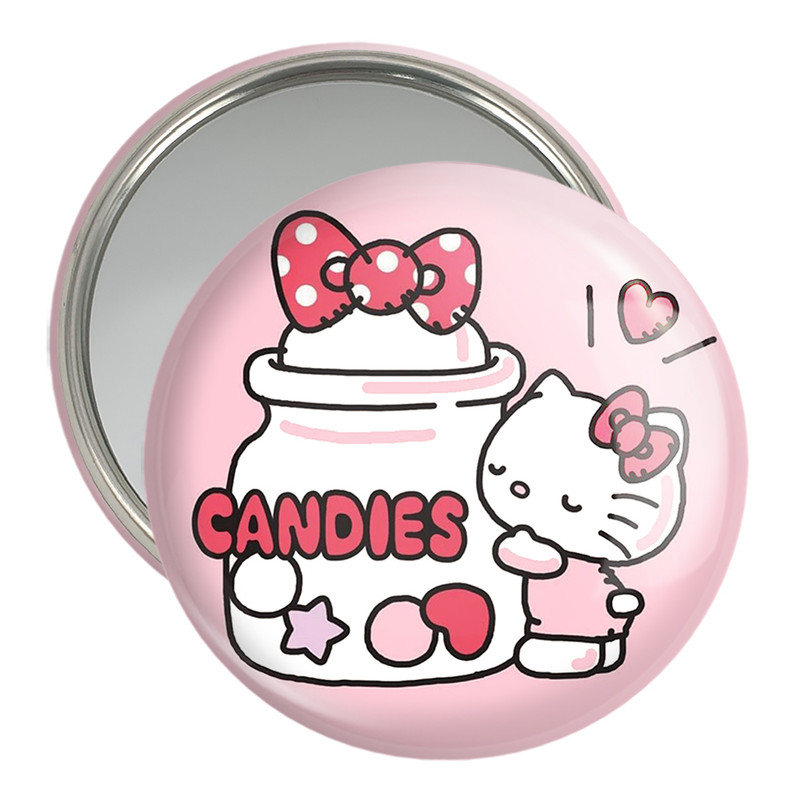 ارسال دیجی کالا آینه جیبی خندالو مدل هلو کیتی Hello Kitty کد 2477 ارسال دیجی کالا