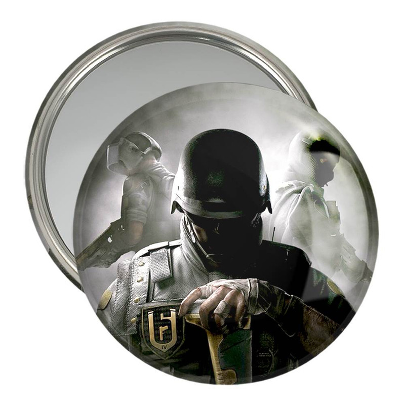 ارسال دیجی کالا آینه جیبی خندالو مدل رینبو سیکس Rainbow Six کد 10324 ارسال دیجی کالا