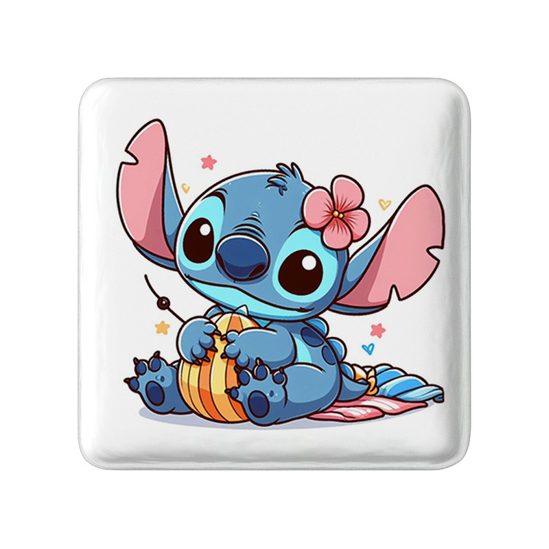 مگنت خندالو طرح استیچ Stitch مدل مربعی کد 37198 – با بهترین کیفیت