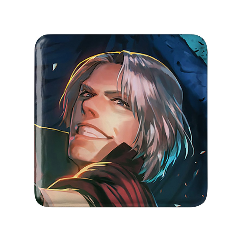 مگنت خندالو طرح بازی دویل می کرای Devil May Cry مدل مربعی کد 30239 – با بهترین کیفیت