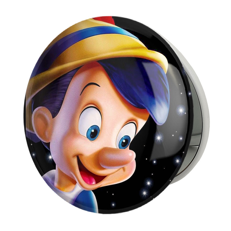 ارسال دیجی کالا آینه جیبی خندالو طرح پینوکیو Pinocchio مدل تاشو کد 4570 ارسال دیجی کالا