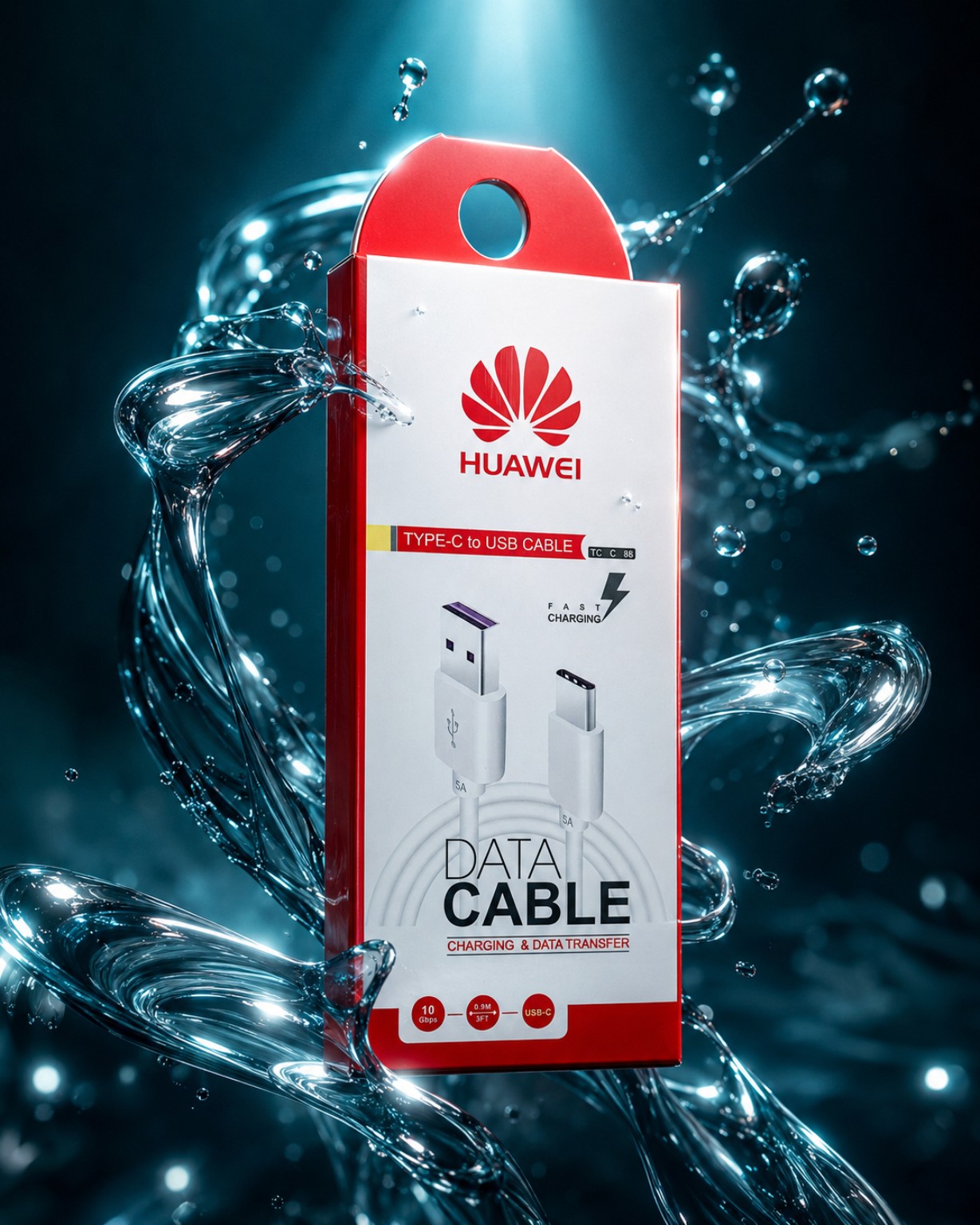 کابل شارژ و انتقال دیتا هوآوی Type-C به USB پس کرایه