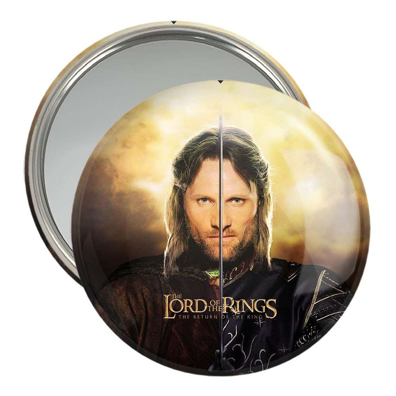 آینه جیبی خندالو طرح آراگون ارباب حلقه ها Lord of the Rings کد 4767 ارسال فوری