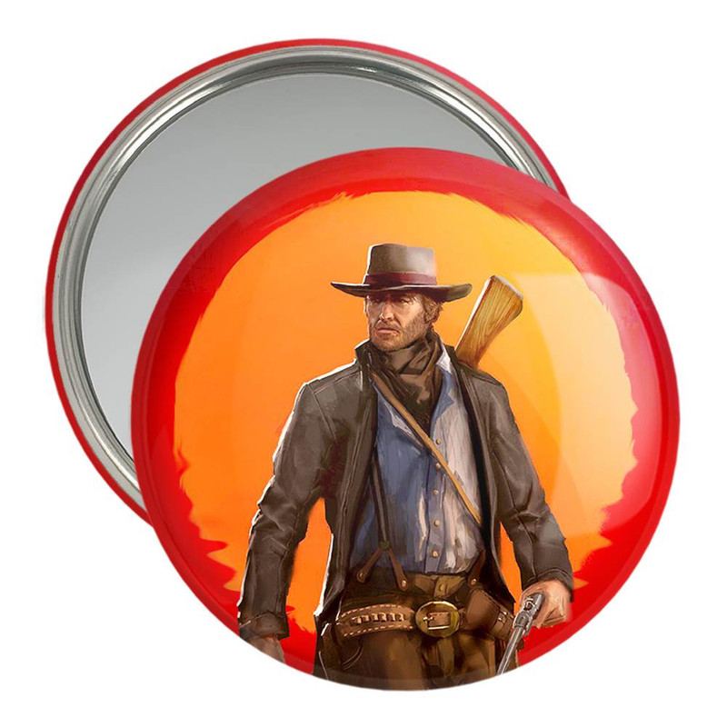 آینه جیبی خندالو مدل رد دد Red Dead کد 10294 ارسال فوری