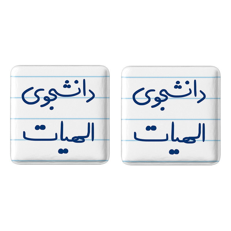 مگنت خندالو مدل دانشجوی الهیات کد 6618 مجموعه 2 عددی ارسال فوری