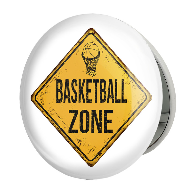 آینه جیبی خندالو طرح بسکتبال Basketball مدل تاشو کد 26465 – با بهترین کیفیت