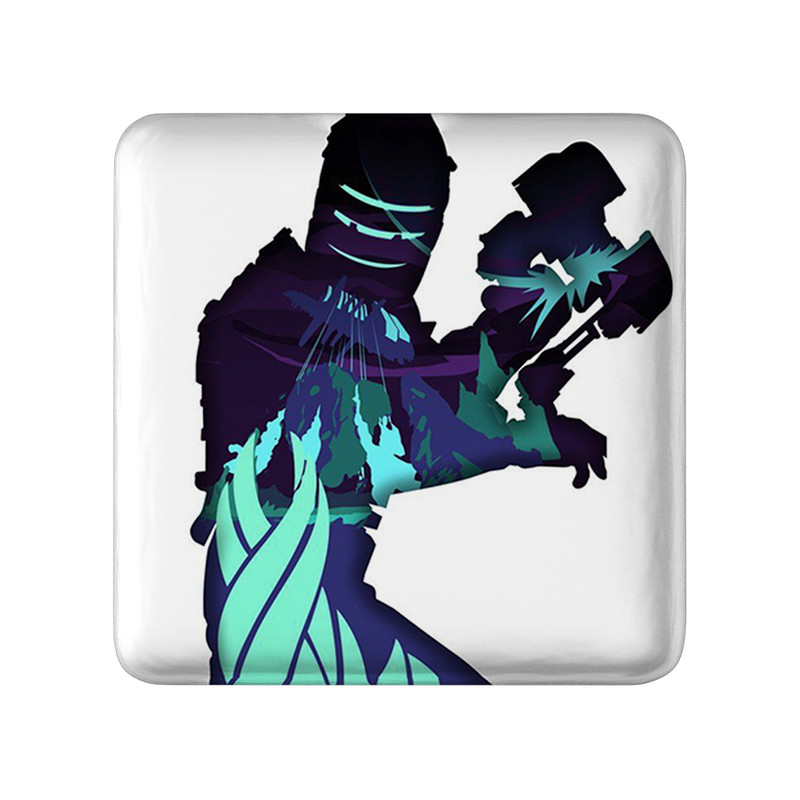 مگنت خندالو طرح بازی دد اسپیس Dead Space مدل مربعی کد 35070 – با بهترین کیفیت