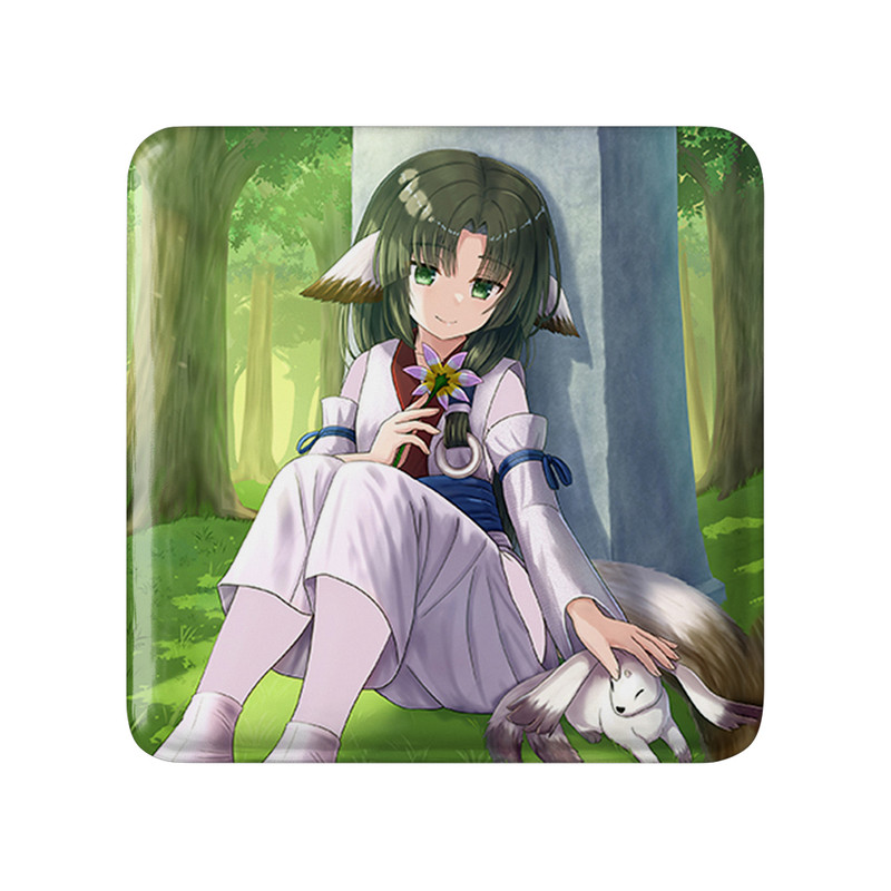 مگنت خندالو طرح بازی Utawarerumono مدل مربعی کد 35370 – با بهترین کیفیت