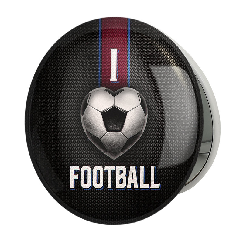 آینه جیبی خندالو طرح فوتبال Football مدل تاشو کد 25981 – با بهترین کیفیت