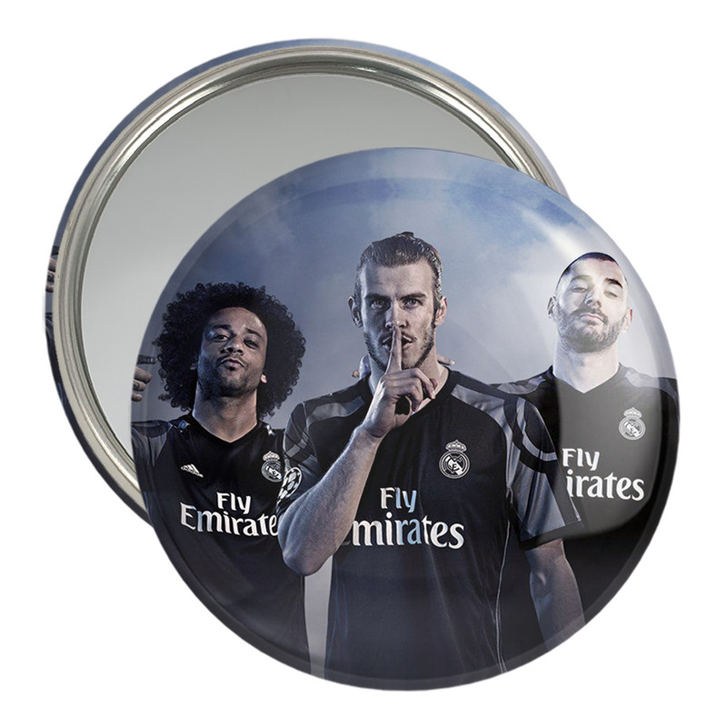 آینه جیبی خندالو مدل تیم رئال مادرید Real Madrid کد 2105 – با بهترین کیفیت